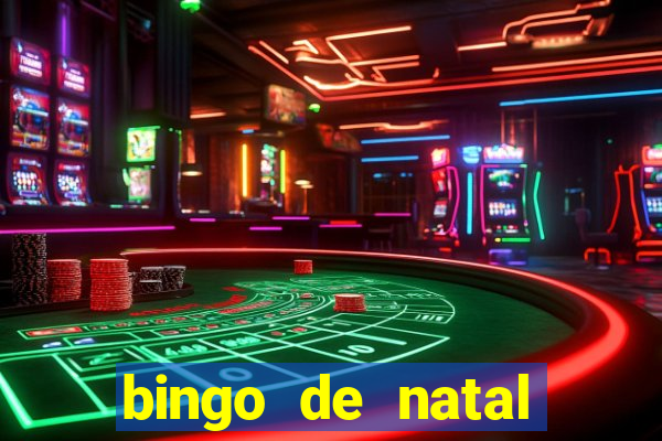 bingo de natal para imprimir gratis