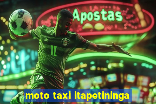 moto taxi itapetininga