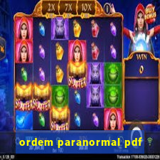 ordem paranormal pdf