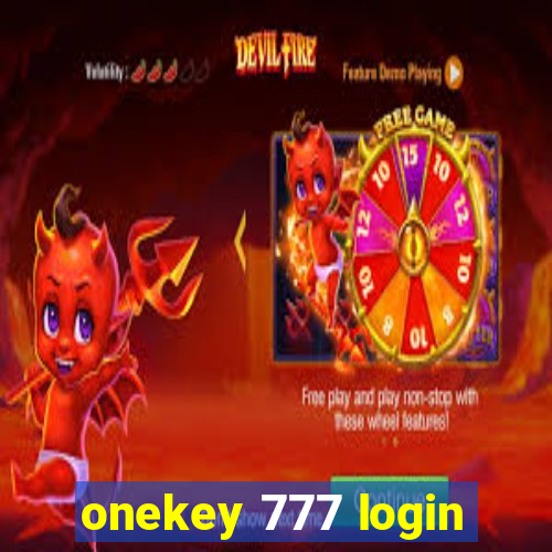 onekey 777 login