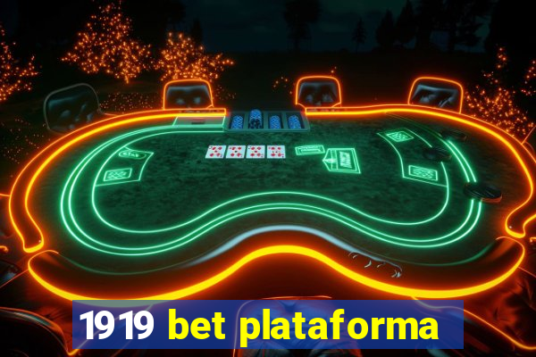 1919 bet plataforma