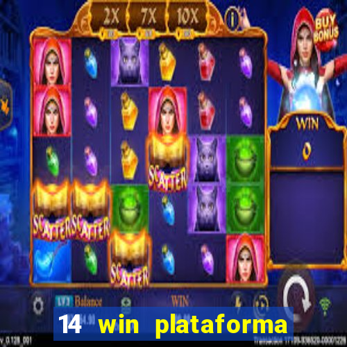 14 win plataforma de jogos