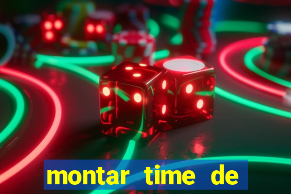 montar time de futebol site