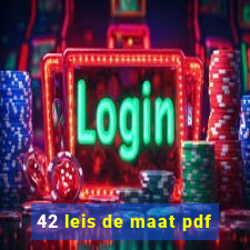 42 leis de maat pdf