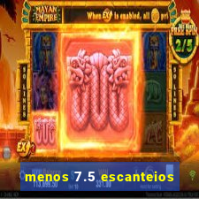 menos 7.5 escanteios