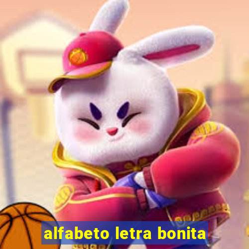 alfabeto letra bonita