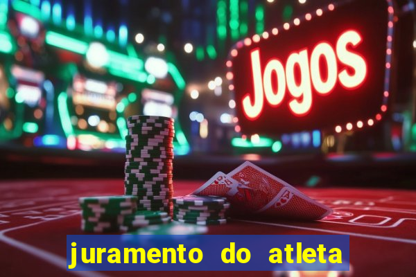 juramento do atleta jogos internos