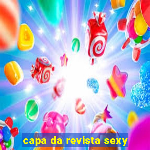 capa da revista sexy