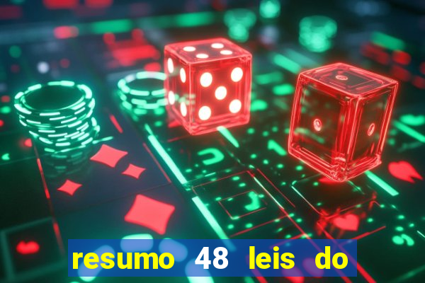 resumo 48 leis do poder pdf