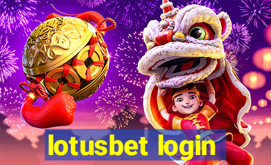 lotusbet login