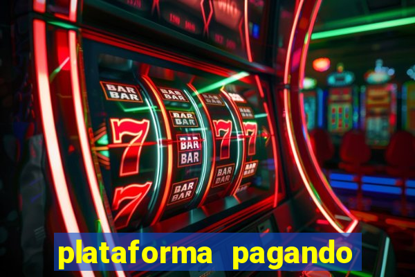 plataforma pagando no cadastro