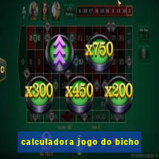 calculadora jogo do bicho