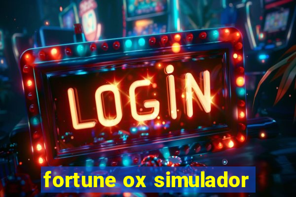 fortune ox simulador