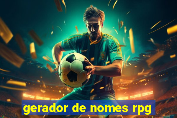 gerador de nomes rpg