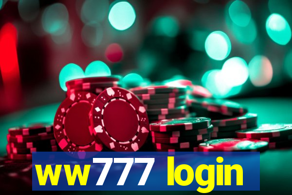 ww777 login