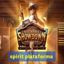 spirit plataforma