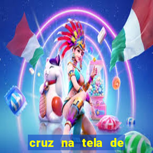 cruz na tela de cruz das