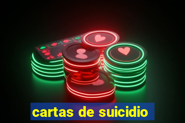 cartas de suicidio