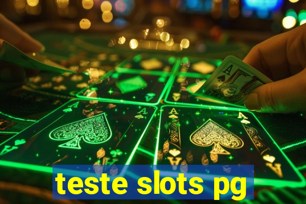 teste slots pg