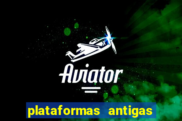 plataformas antigas de jogos