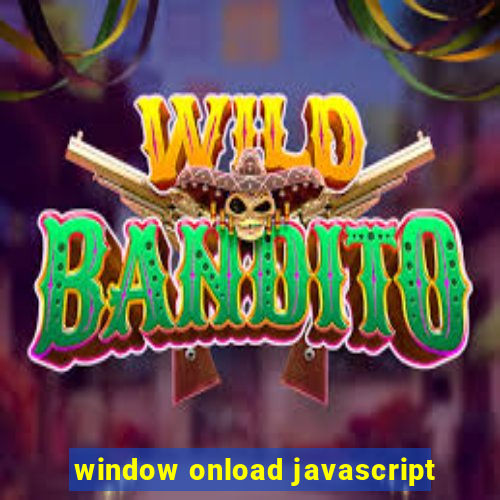 window onload javascript