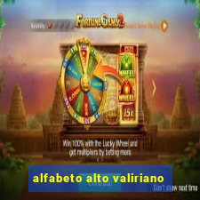 alfabeto alto valiriano