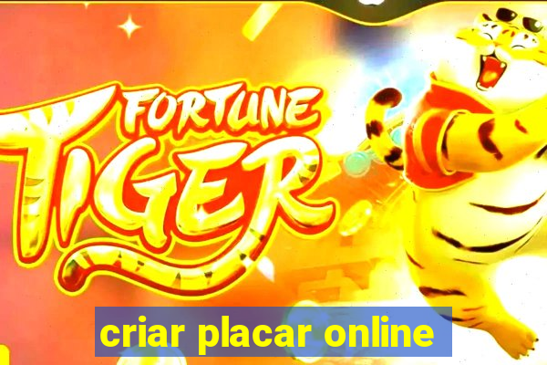 criar placar online