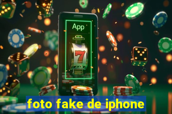 foto fake de iphone