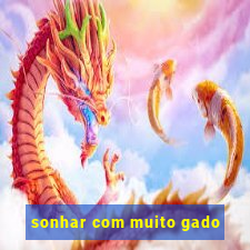 sonhar com muito gado