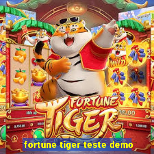 fortune tiger teste demo