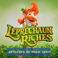 aplicativo da major sport