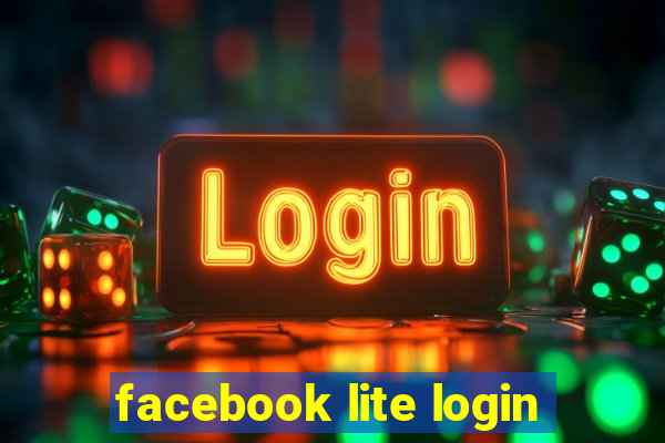 facebook lite login
