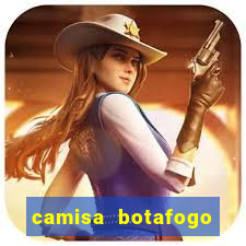 camisa botafogo plus size