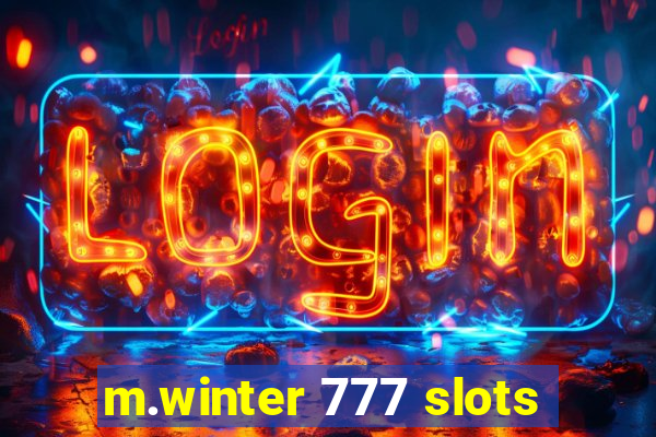 m.winter 777 slots