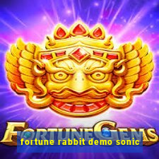 fortune rabbit demo sonic