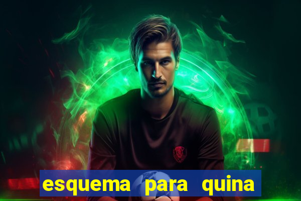 esquema para quina com 20 dezenas