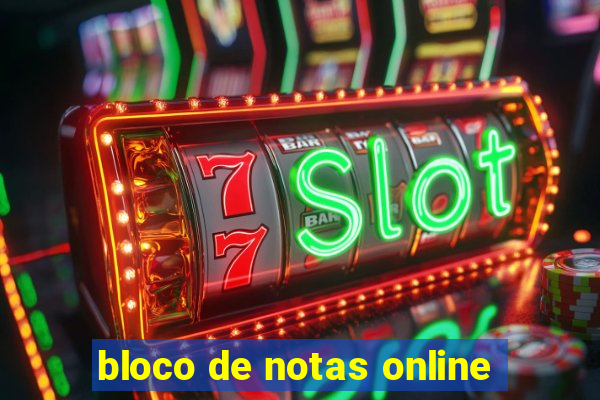 bloco de notas online