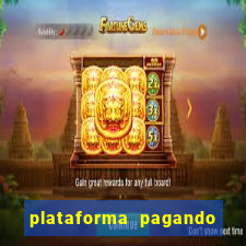 plataforma pagando bem hoje