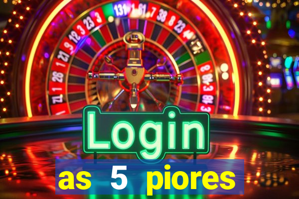 as 5 piores dezenas da lotofácil