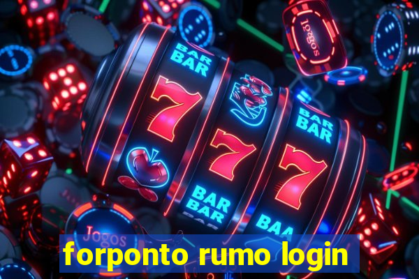 forponto rumo login